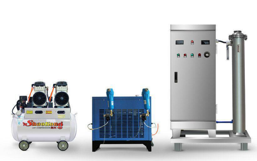 廣州佳環(huán)YT-018-150A，150克氧氣源臭氧發(fā)生器